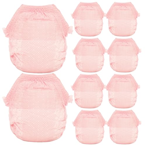 Hund Windeln weiblich 10pcs absorbierende Welpenwindeln weibliche atmungsbezogene Einweghundwindeln weibliche Leckdokthöfchen Periode weiblich für Haustier in Hitze, Periode, Urinieren, Training l Hund Windeln weiblich 10pcs absorbierende Welpenwindeln weibliche atmungsbezogene Einweghundwindeln weibliche Leckdokthöfchen Periode weiblich für Haustier in Hitze, Periode, Urinieren, Training l von Huraoerrrr