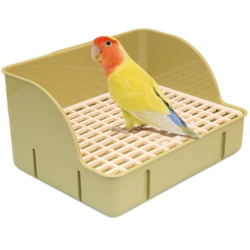 Huraoerrrr 11x6x9in Kaninchendrüsenbox Käfighalterung, Plastik Hasen Katzentoilette Rechteckig spritzsicher für Papageien, Hamster, Meerschweinchen Huraoerrrr 11x6x9in Kaninchendrüsenbox Käfighalterung, Plastik Hasen Katzentoilette Rechteckig spritzsicher für Papageien, Hamster, Meerschweinchen von Huraoerrrr