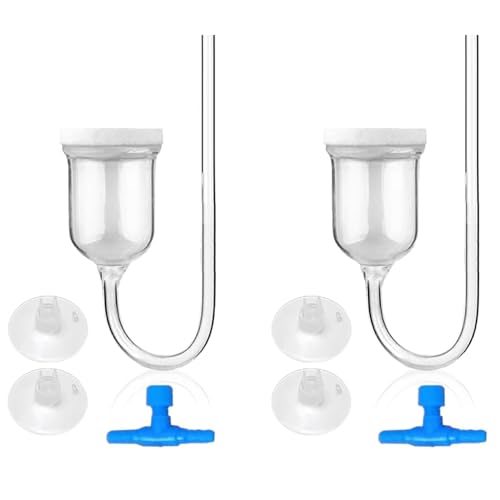 Huraoerrrr 2 Sets Aquariumluftpumpe, Diffusor -Sauerstoffsteine -Kit mit Scheckventil, Saugnäpfe für Fischtank Huraoerrrr 2 Sets Aquariumluftpumpe, Diffusor -Sauerstoffsteine -Kit mit Scheckventil, Saugnäpfe für Fischtank von Huraoerrrr