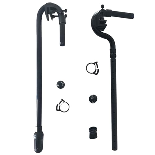 Huraoerrrr 2pcs/Set Aquarium Canister Filter, leichtes externes Kunststoff mit starken Saugnäpfeln für Tankersatzzubehör von Huraoerrrr