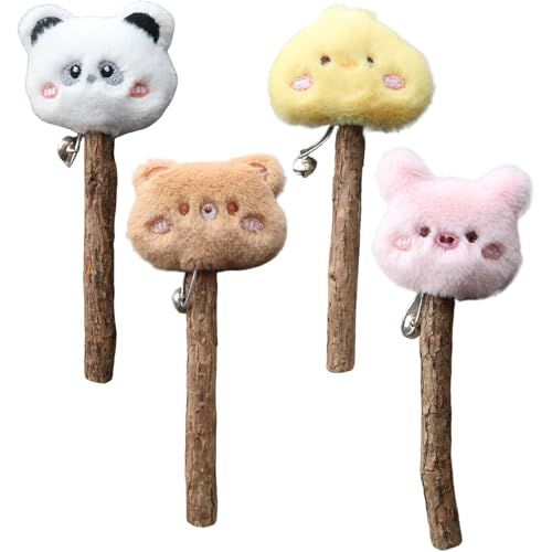 Huraoerrrr Katzenspielzeug, 4pcs sichere natürliche Silbervine Sticks für Katzen, interaktiver Katzenminze für Katzen, niedliche -Zahnen -Spielzeug für gelangweilte Innenkatzen Huraoerrrr Katzenspielzeug, 4pcs sichere natürliche Silbervine Sticks für Katzen, interaktiver Katzenminze für Katzen, niedliche -Zahnen -Spielzeug für gelangweilte Innenkatzen von Huraoerrrr