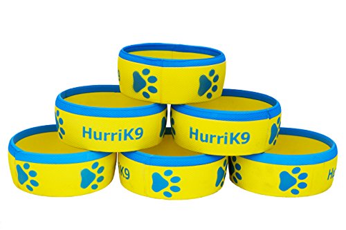 HurriK9 - Flying Ring Launcher für Hunde Classic Ring Ersatz - 6 klassische Ringe (Launcher nicht im Lieferumfang enthalten) von HurriK9