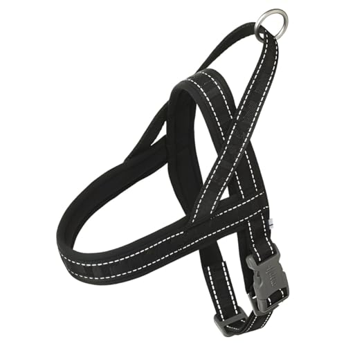Hurtta Casual Hundegeschirr ECO (Schwarz, 35-45cm) von Hurtta