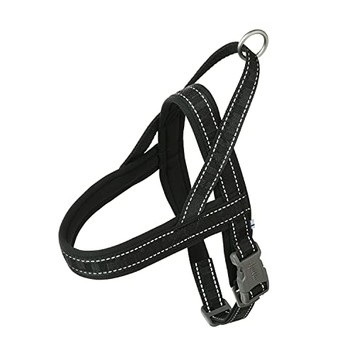 Hurtta Casual Hundegeschirr ECO (Schwarz, 50-60cm) von Hurtta