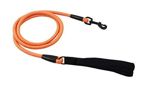 Hurtta Dazzle Hundeleine, 4'-1/2", Orange von Hurtta