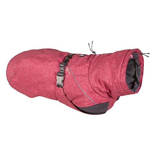 Hurtta Expedition Parka Wintermantel für Hunde, Hundemantel Warm, Beetroot Dunkel Rosa 65 cm von Hurtta