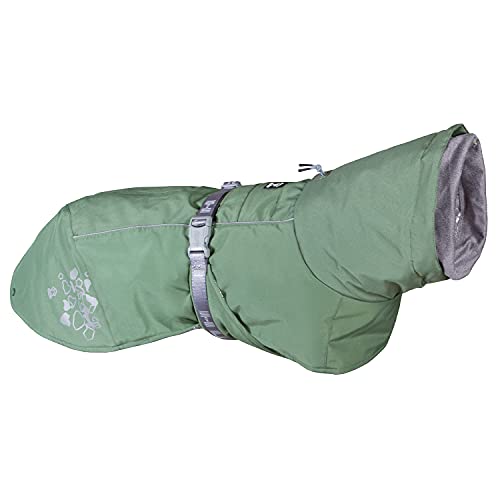 Hurtta Extreme ECO Warmer Hundemantel, Winterjacke für Hunde, Hedge Grün 30 cm von Hurtta