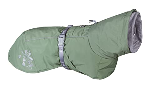 Hurtta Extreme ECO Warmer Hundemantel, Winterjacke für Hunde, Hedge Grün 60 cm von Hurtta