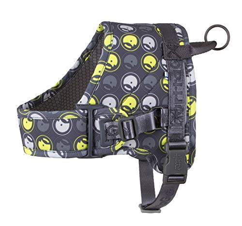 Hurtta Go Harness Hundegeschirr gepolstert, für kleine und große Hunde, vorne verstellbar, mit Griff und Reflektor-Band, Grau 65-80cm Hurtta Go Harness Hundegeschirr gepolstert, für kleine und große Hunde, vorne verstellbar, mit Griff und Reflektor-Band, Grau 65-80cm von Hurtta