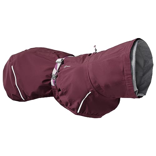 Hurtta Mudventure Coat ECO Regenjacke, Farbe:aubergine, Größe:50 von Hurtta