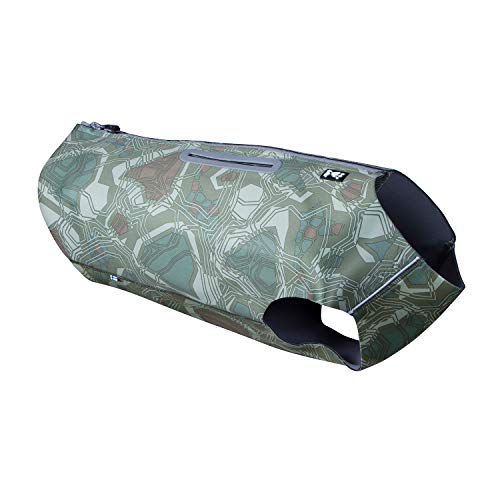 Hurtta Schwimmweste Jagd Sportler Hundeweste Grün Camo S von Hurtta