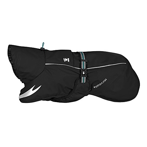Hurtta Torrent Coat Hunde-Regenmantel, Rabe, 25,4 cm Hurtta Torrent Coat Hunde-Regenmantel, Rabe, 25,4 cm von Hurtta