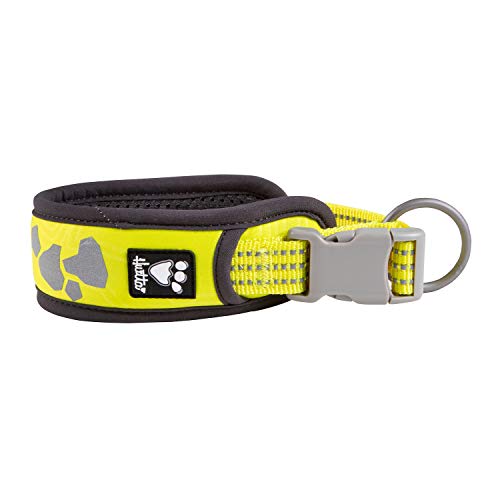 Hurtta Weekend Warrior Hundehalsband, Zitronengelb, 25,4–35,6 cm von Hurtta