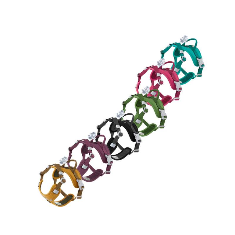 Hurtta Weekend Warrior Eco Harness 2 - Eggplant - 65-80 cm von Hurtta