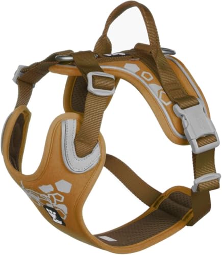 Hurtta Weekend Warrior Hundegeschirr, Brustgeschirr für Hunde, Desert-Braun, 45-60 cm Hurtta Weekend Warrior Hundegeschirr, Brustgeschirr für Hunde, Desert-Braun, 45-60 cm von Hurtta