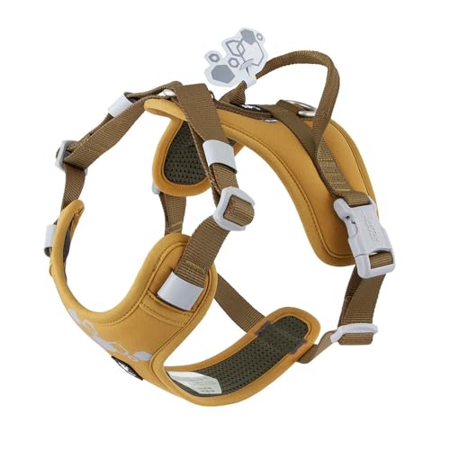 Hurtta Weekend Warrior Hundegeschirr II ECO (Desert, braun, 40-50 cm) von Hurtta