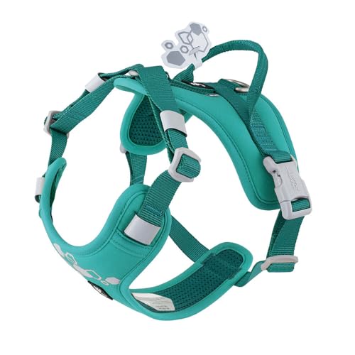 Hurtta Weekend Warrior Hundegeschirr II ECO (Peacock, türkis, 40-50 cm) von Hurtta