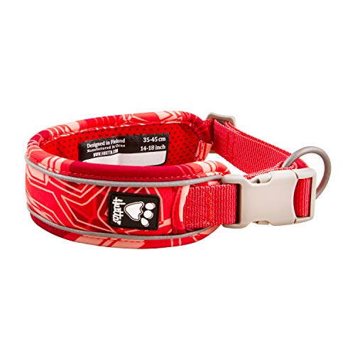 Hurtta Weekend Warrior Hundehalsband, Coral Camo, 25,4–35,6 cm von Hurtta