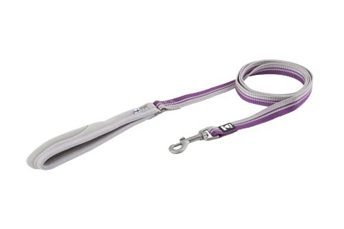 Hurtta Weekend Warrior Leash für Hunde - Hundeleine Polyester mit 3M Nachtreflektoren, Robustes Leine - Lila 180cm x 10mm Hurtta Weekend Warrior Leash für Hunde - Hundeleine Polyester mit 3M Nachtreflektoren, Robustes Leine - Lila 180cm x 10mm von Hurtta