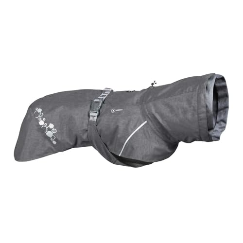 Monsoon Coat II Hundemantel ECO (BlackBerry, 80 cm) von Hurtta