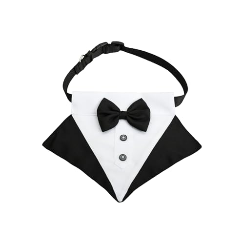 Hundehalstuch, Haustierschals 1 Stück, Hundehochzeitsschals, Weihnachtshundehalstuch, Geeignet für Hochzeiten, Geburtstagsfeiern, Haustierschauen, Weihnachten, und Andere Formelle Anlässe (L) von Husalsea