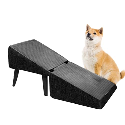 Husoiuy 2-in-1 Faltbare Hunderampe Ottoman | rutschfeste, Verschleißfeste Hundestufen | Geteilte Haustierrampentreppe - Für Kleine Und Mittelgroße Hunde Und Katzen Husoiuy 2-in-1 Faltbare Hunderampe Ottoman | rutschfeste, Verschleißfeste Hundestufen | Geteilte Haustierrampentreppe - Für Kleine Und Mittelgroße Hunde Und Katzen von Husoiuy