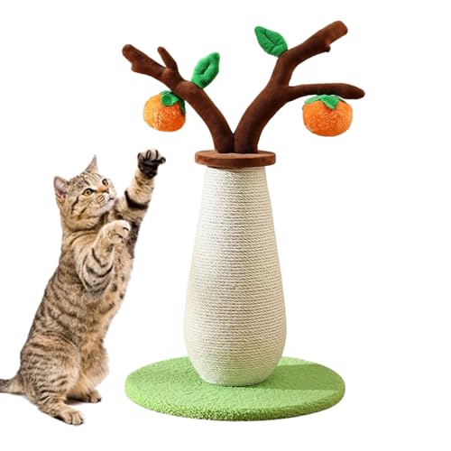 Husoiuy Kratz-Baum Für Katzen | Kratz-Baum Für Hauskatzen | Katzenkratzbaum-Pose | 22 Zoll Großes Kakibaum-Kratzspielzeug - Für Katzen Im Haus, Stressabbau, Mentales Stimulationstraining Husoiuy Kratz-Baum Für Katzen | Kratz-Baum Für Hauskatzen | Katzenkratzbaum-Pose | 22 Zoll Großes Kakibaum-Kratzspielzeug - Für Katzen Im Haus, Stressabbau, Mentales Stimulationstraining von Husoiuy