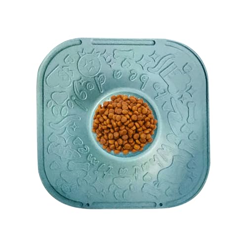 Husoiuy Leckpad Für Hunde | Leckpad Für Langsamen Futternapf Für Hunde | Leicht Zu Reinigende Leckmatte | rutschfeste Matte Für Langsames Fressen - Interaktives Hundespielzeug von Husoiuy
