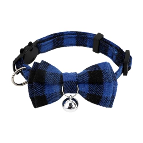 Huudngeje A-Cute Katzenhalsband für Kleine Welpen, Katzen, Hundehalsbänder, Schleife, Kätzchenhalsband, Schleife, Halskette mit Glöckchen für Hunde und Katzen Huudngeje A-Cute Katzenhalsband für Kleine Welpen, Katzen, Hundehalsbänder, Schleife, Kätzchenhalsband, Schleife, Halskette mit Glöckchen für Hunde und Katzen von Huudngeje