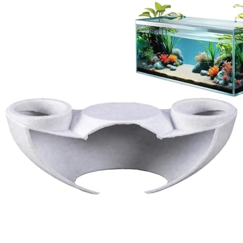 Huudngeje Fischtankdekoration PVC Aquariumtunnel Fischhöhle Eckschalttank Accessoires Aquariumhöhle für Garnelenwasser -Wohnkultur D. Huudngeje Fischtankdekoration PVC Aquariumtunnel Fischhöhle Eckschalttank Accessoires Aquariumhöhle für Garnelenwasser -Wohnkultur D. von Huudngeje