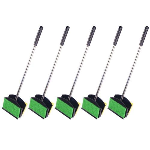 Huudngeje Reinigungsbürste für Aquarienglas, Pflanzen, Schwimmende Reinigungsbürste, Algenschaber, Schwamm, Zubehör, Werkzeug, 55 cm Huudngeje Reinigungsbürste für Aquarienglas, Pflanzen, Schwimmende Reinigungsbürste, Algenschaber, Schwamm, Zubehör, Werkzeug, 55 cm von Huudngeje