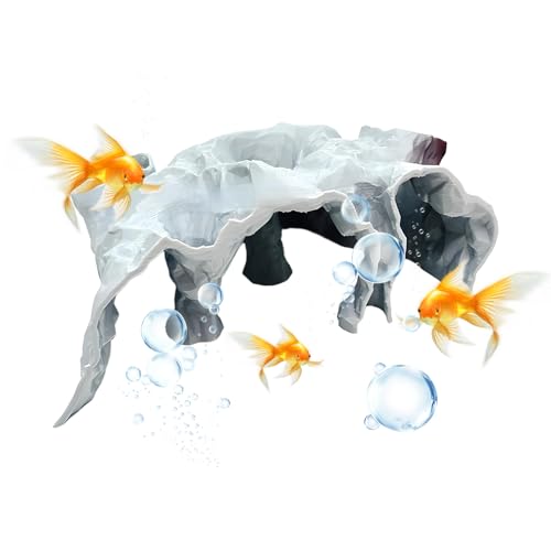 Aquariumhöhle, Aquariumhöhle, 5,9-9,8 Zoll, multifunktionale ABS-dekorative Höhle, Betta Cory Verwendung für Reptilien, Tankumgebungen, Landschaftsdekoration, Aquariumhöhle, Aquariumhöhle, 5,9-9,8 Zoll, multifunktionale ABS-dekorative Höhle, Betta Cory Verwendung für Reptilien, Tankumgebungen, Landschaftsdekoration, von Huvqianu