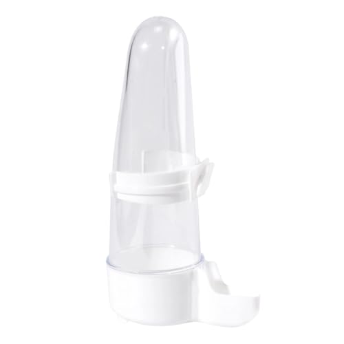 Automatischer Vogelfutterspender für Papageienkäfig, 12 x 9 cm, Mehrzweck-Lebensmittelbehälter, Trinkspender für den Innenbereich, Kanarienvögel, Kolibri, transparent Automatischer Vogelfutterspender für Papageienkäfig, 12 x 9 cm, Mehrzweck-Lebensmittelbehälter, Trinkspender für den Innenbereich, Kanarienvögel, Kolibri, transparent von Huvqianu