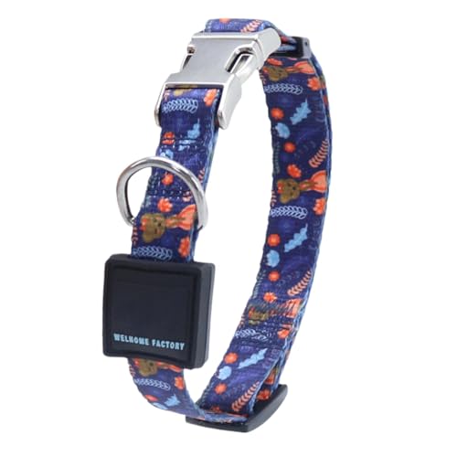 Hundehalsband, Welpenhalsband, multifunktionales Nylon-Halsband für mittelgroße und große Hunde, verstellbares, verdicktes Haustierhalsband Hundehalsband, Welpenhalsband, multifunktionales Nylon-Halsband für mittelgroße und große Hunde, verstellbares, verdicktes Haustierhalsband von Huvqianu