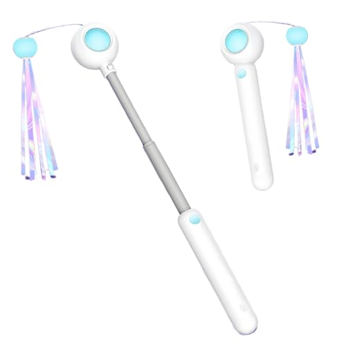 Huvqianu Cat Feather Toys, Cat Teaser Stick, Telescopic Interactive Toy, Adjustable Length, Catch Design, Excellent for Indoor Play, Home Entertainment, Travel, and Exercise Huvqianu Cat Feather Toys, Cat Teaser Stick, Telescopic Interactive Toy, Adjustable Length, Catch Design, Excellent for Indoor Play, Home Entertainment, Travel, and Exercise von Huvqianu