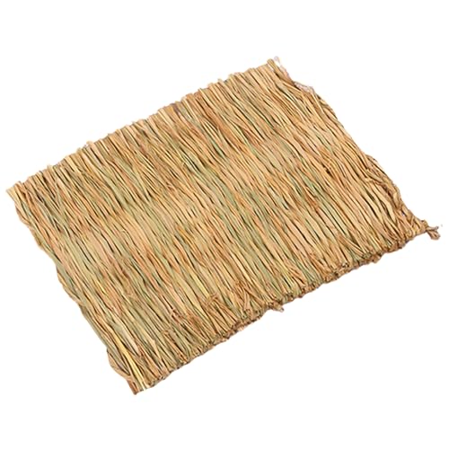 Huvqianu Cat Grass Pads, Woven Scratching Mat, 11.02x15.75in Natural Chew Toy, Portable Sleeping Bed, Soft Pet Grass Bedding for Kitten, Bunnies, Small Dogs, Resting, Chewing, Play Area Huvqianu Cat Grass Pads, Woven Scratching Mat, 11.02x15.75in Natural Chew Toy, Portable Sleeping Bed, Soft Pet Grass Bedding for Kitten, Bunnies, Small Dogs, Resting, Chewing, Play Area von Huvqianu