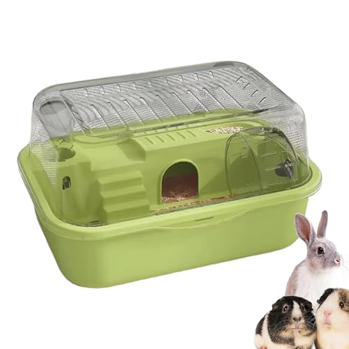Huvqianu Hamsterkäfig,Zweistöckiger Kleintierlebensraum Mit Angebrachtem Laufrad | Ruhe- und Spielbereich mit Laufrad für Kleintiere wie Eichhörnchen Rennmäuse Kaninchen im Zuhause Huvqianu Hamsterkäfig,Zweistöckiger Kleintierlebensraum Mit Angebrachtem Laufrad | Ruhe- und Spielbereich mit Laufrad für Kleintiere wie Eichhörnchen Rennmäuse Kaninchen im Zuhause von Huvqianu