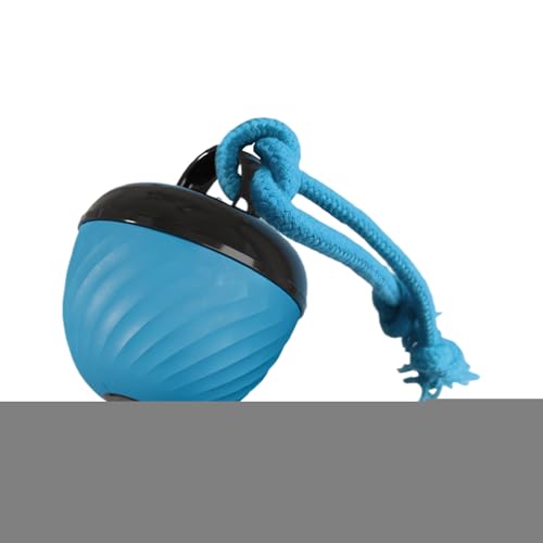 Huvqianu Interaktiver Hundeball, Indoor-Haustierroller, 8,1 x 6,8 cm, authentisches kauresistentes Design, Langeweile Reduktionshilfe, Verlobungs-Trainingsspielzeug für zahnende Welpen, aggressive von Huvqianu