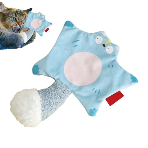 Huvqianu Katzenminzenspielzeug | Quietschendes Katzenminze Spielzeug In Flughörnchenform,Multifunktionales Kitten Kau Spielzeug Für Kleine Und Große Katzen Huvqianu Katzenminzenspielzeug | Quietschendes Katzenminze Spielzeug In Flughörnchenform,Multifunktionales Kitten Kau Spielzeug Für Kleine Und Große Katzen von Huvqianu