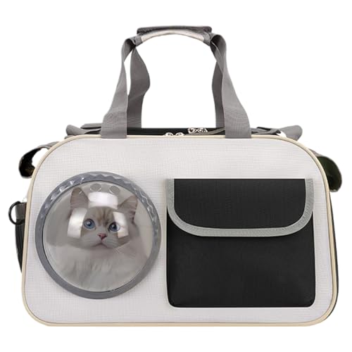 Huvqianu Kleine Katzentransportbox, Schaumstoff Kätzchen Tasche, Atmungsaktive & Stoßfeste Transporttasche Für Katzen Bei Flugzeug Auto Und Outdoor Reisen Huvqianu Kleine Katzentransportbox, Schaumstoff Kätzchen Tasche, Atmungsaktive & Stoßfeste Transporttasche Für Katzen Bei Flugzeug Auto Und Outdoor Reisen von Huvqianu