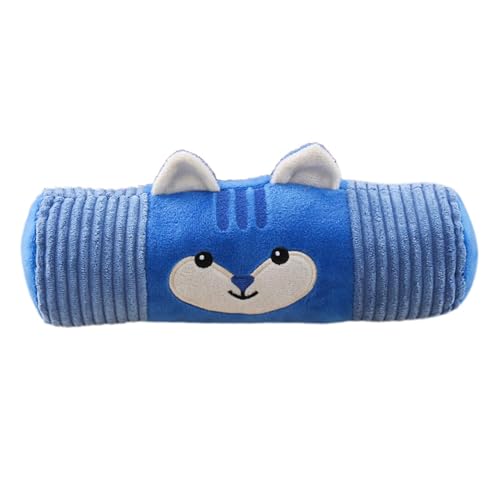 Huvqianu Quietschendes Plüsch-Hundespielzeug, interaktives Kauspielzeug, Stofftierkissen, 25 x 8 cm, tragbar, weich, Quietscher, Bereicherung aggressives , für Indoor-Spielzeit Huvqianu Quietschendes Plüsch-Hundespielzeug, interaktives Kauspielzeug, Stofftierkissen, 25 x 8 cm, tragbar, weich, Quietscher, Bereicherung aggressives , für Indoor-Spielzeit von Huvqianu