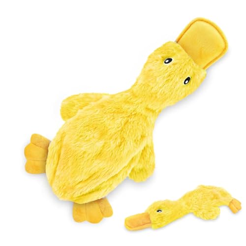 Huvqianu Squeaky Dog Toys, Dogs Chew Toys, Interactive Dog Toy, Pet Squeaky Toy, Plush Dogs Toy for Chewing and Play, Soft Plush Duck Design for Small, Medium, and Large Breeds Huvqianu Squeaky Dog Toys, Dogs Chew Toys, Interactive Dog Toy, Pet Squeaky Toy, Plush Dogs Toy for Chewing and Play, Soft Plush Duck Design for Small, Medium, and Large Breeds von Huvqianu