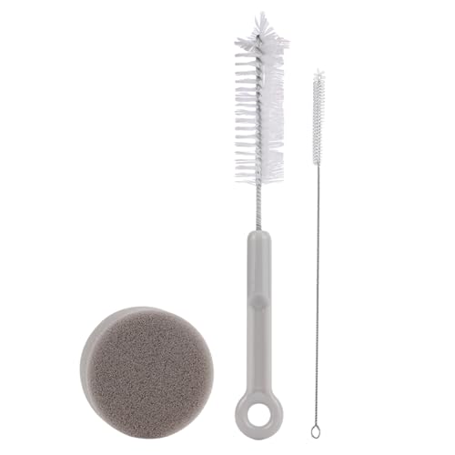 Pet Water Fountain Cleaning Brush Kit, 2.68x0.98in Water Dispenser Scrub Brush Set, Soft Bristle Sponge Scrubber, Deep Cleaning Supplies for Kitten Hydration Maintenance von Huvqianu