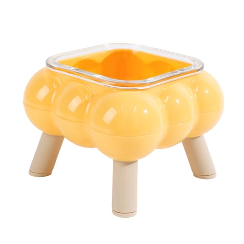 Raised Cat Bowl, Lifted Food Dish, 1-2cm High-Leg Water Feeder, Anti-Black Chin Design, Non Spill Bowls for Home, Traveling, Floor, Apartment, Outdoor Feeding, Daily Use Raised Cat Bowl, Lifted Food Dish, 1-2cm High-Leg Water Feeder, Anti-Black Chin Design, Non Spill Bowls for Home, Traveling, Floor, Apartment, Outdoor Feeding, Daily Use von Huvqianu