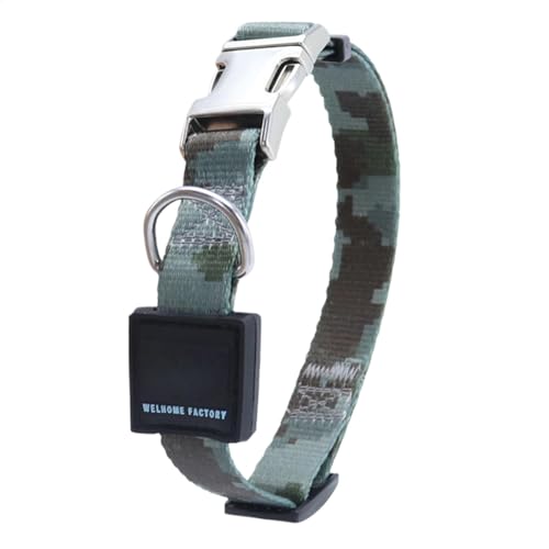Verstellbares Hundehalsband, Welpenhalsband, Multifunktionales Nylon-Haustierhalsband für mittelgroße und große Hunde, verstellbares verdicktes Haustierhalsband Verstellbares Hundehalsband, Welpenhalsband, Multifunktionales Nylon-Haustierhalsband für mittelgroße und große Hunde, verstellbares verdicktes Haustierhalsband von Huvqianu