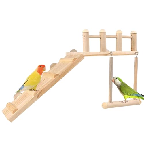 Vogelleiterbrücke | Vogelkletterbrücke | Vogelkäfigleiter | Vogelspielbrücke | Vogelanreicherungsleiter | Vogelaktivitätsbrücke aus | Vogelleiter | Vogelübungsbrücke von Huvqianu