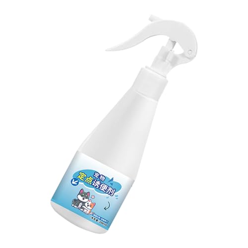 Huxibai Spray für Hundetraining für Pipi und Kackhaufen, Spray für Hundehygiene | 200 ml attraktive sanfte Korrektur von Flecken Urin Geruchsentferner für Innenteppiche von Huxibai