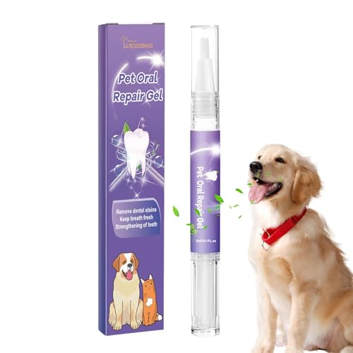 Huxibai Zahnreinigungsgel Für Hunde, Hundezahnreiniger Reparatur Gel, Sanfte Reinigung Hygiene Gesundheit Huxibai Zahnreinigungsgel Für Hunde, Hundezahnreiniger Reparatur Gel, Sanfte Reinigung Hygiene Gesundheit von Huxibai