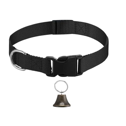 Huxibai Ziegengeschirr, verstellbares Halsband-Set für Schafe, Weidehglocke zur Vermeidung von Verlusten bei Kühen, Haustieren, Ziegen, Herden, Ausbildung von Tieren, Rindern und Weiden von Huxibai