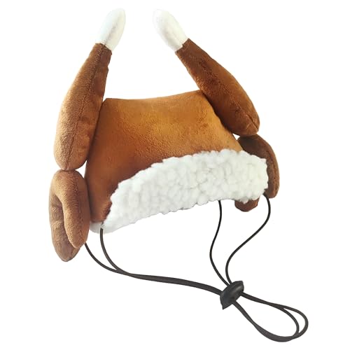 Huxley & Kent Haustiermütze, Truthahn-Tester, Größe XL, lustiger Weihnachtsmütze für Hunde/Katzen, niedlich, bequem und lustig, SnugFit-Saiten für beste Passform Huxley & Kent Haustiermütze, Truthahn-Tester, Größe XL, lustiger Weihnachtsmütze für Hunde/Katzen, niedlich, bequem und lustig, SnugFit-Saiten für beste Passform von Huxley & Kent